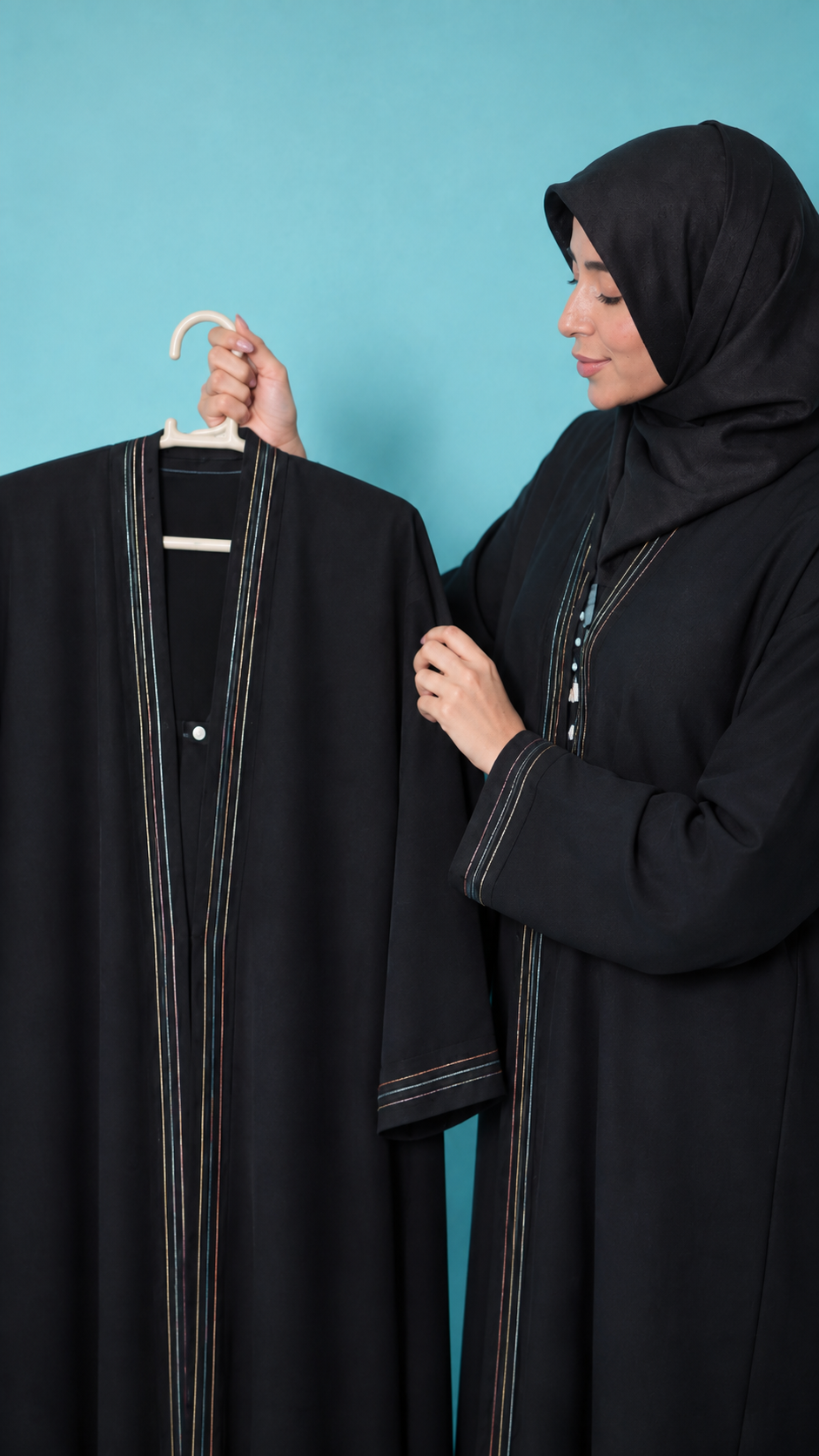 RESHAM WORK ABAYA (1 Piece)