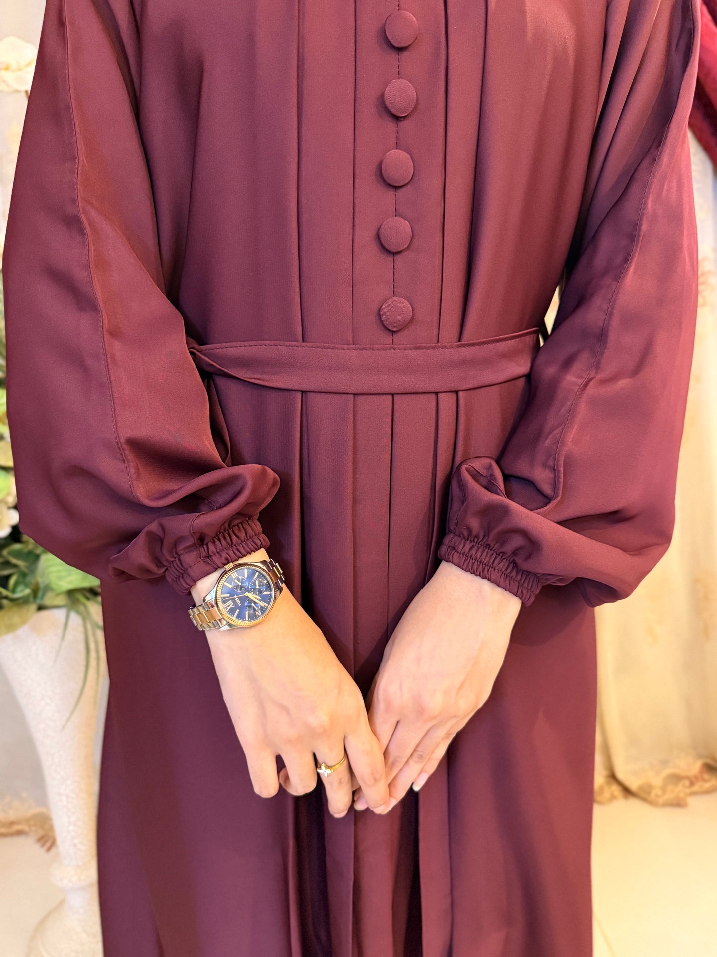 CLASSIC PLEATED ABAYA (Trending 2026)