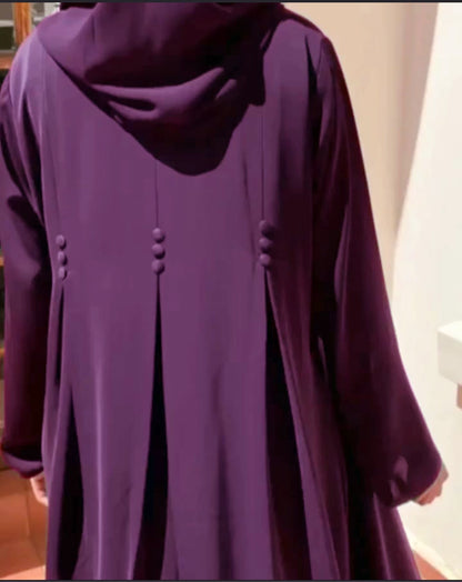 FLAIR PLEATED ABAYA ( 1 Piece)