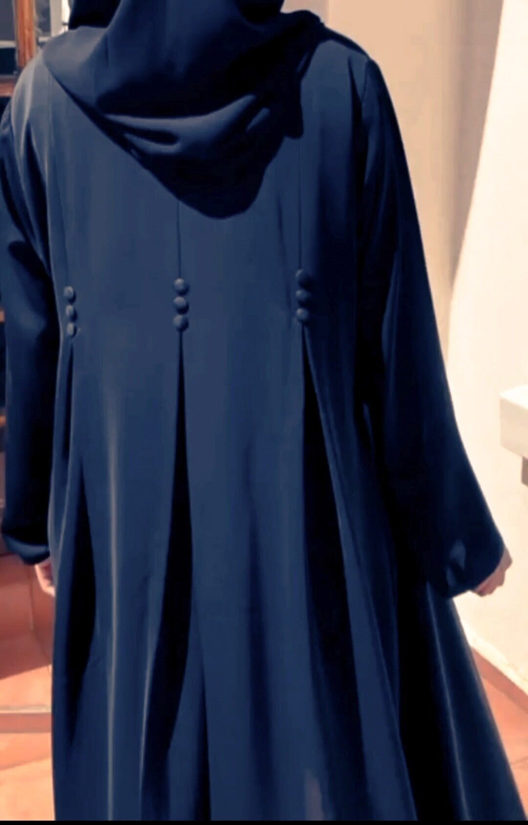FLAIR PLEATED ABAYA ( 1 Piece) abaya Sahar Abaya 