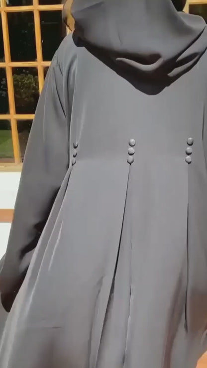 FLAIR PLEATED ABAYA ( 1 Piece)